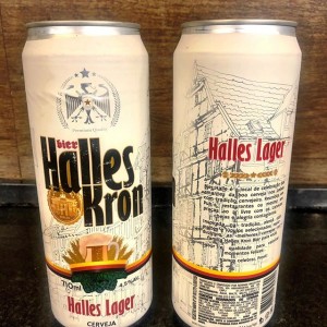 Cerveja Gelada Halles Lager - 473 ml